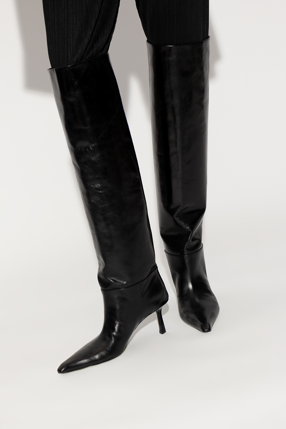 Black 'Viola' heeled boots Alexander Wang - Mile Original